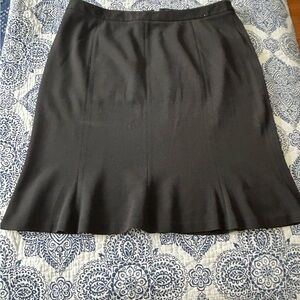 Lane Bryant size 16 black skirt